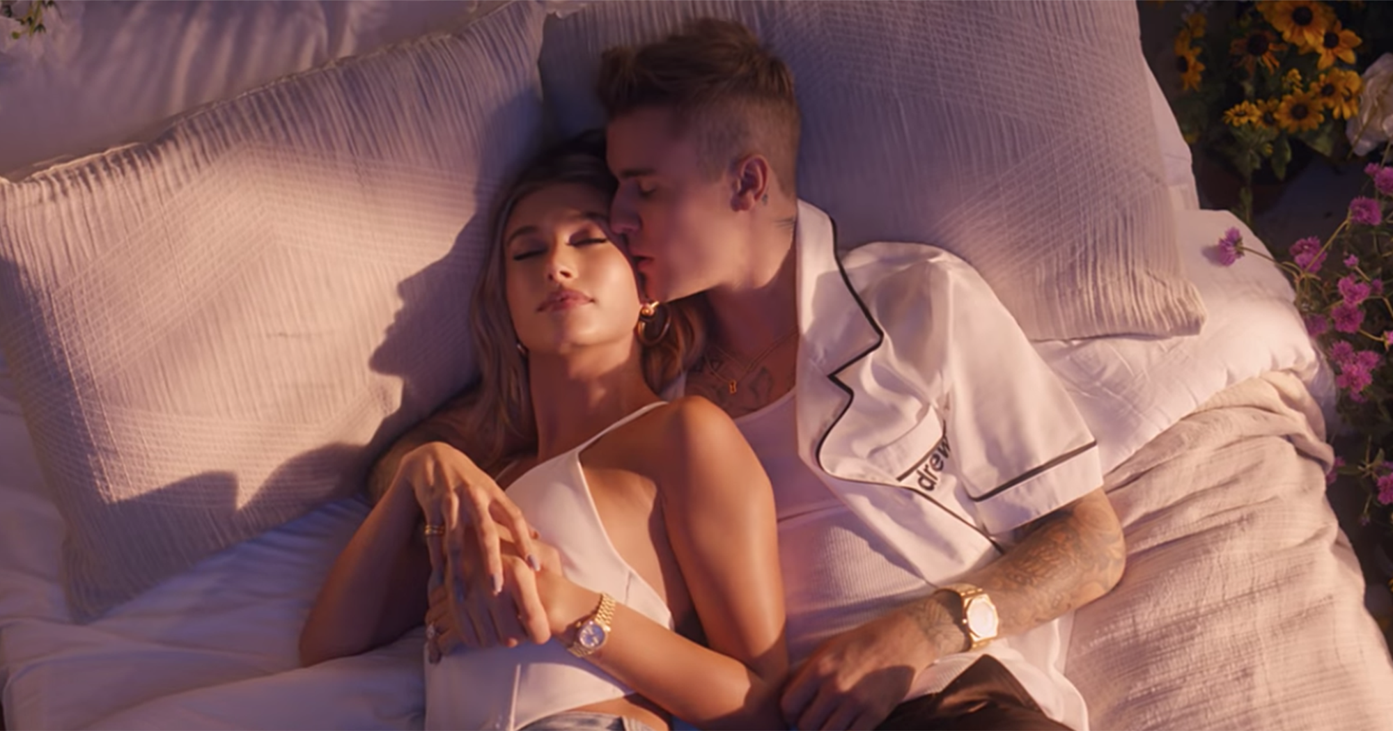 Justin Hailey Bieber Make Their Marriage Music Video Official