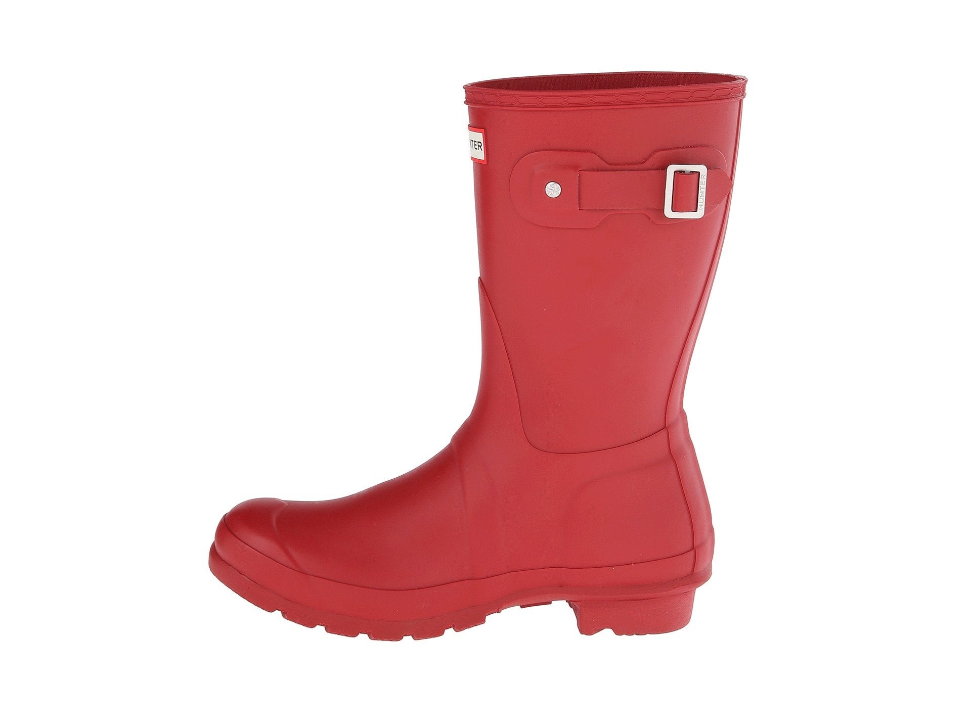 hunter short rain boots with laces