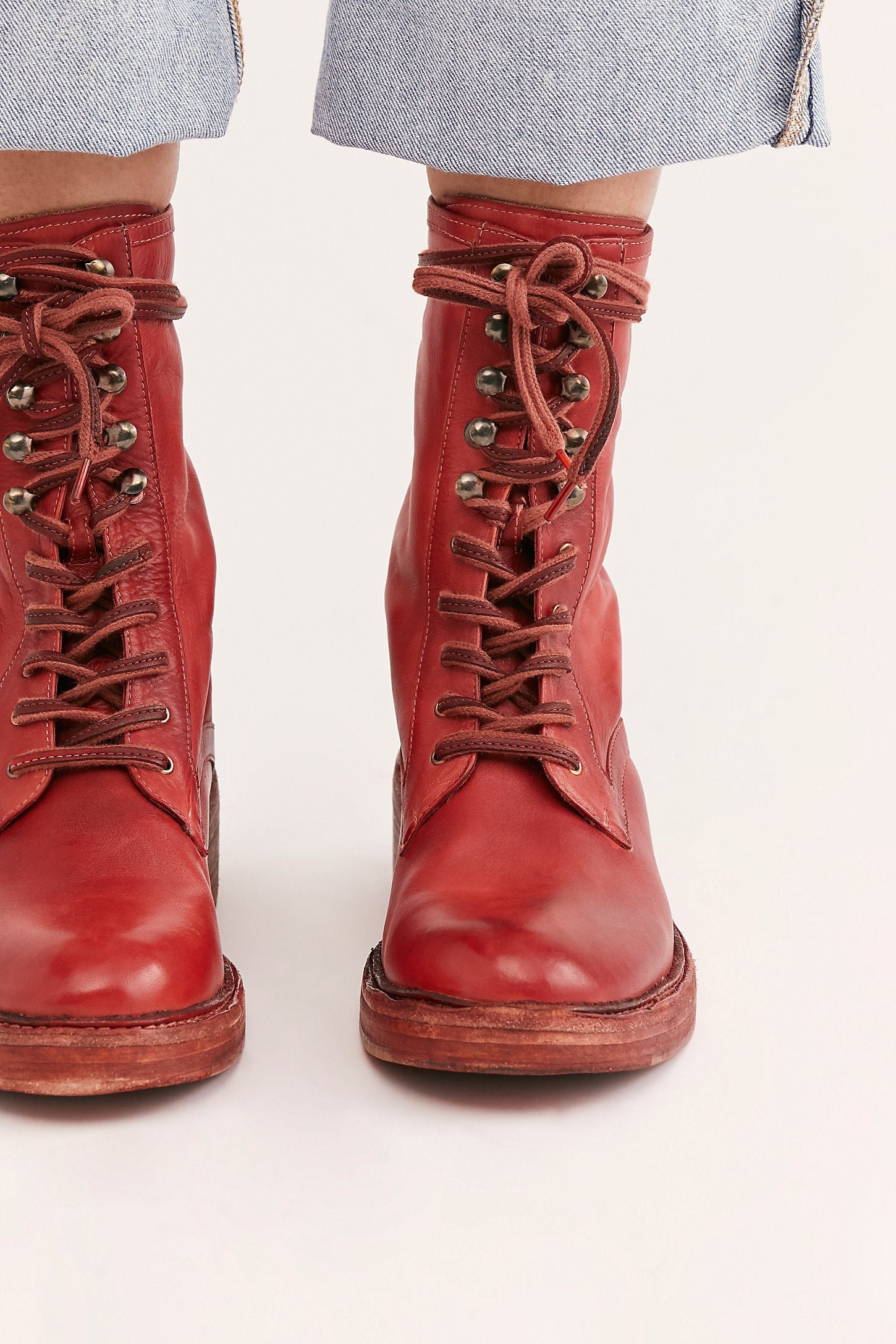 santa fe lace up boot
