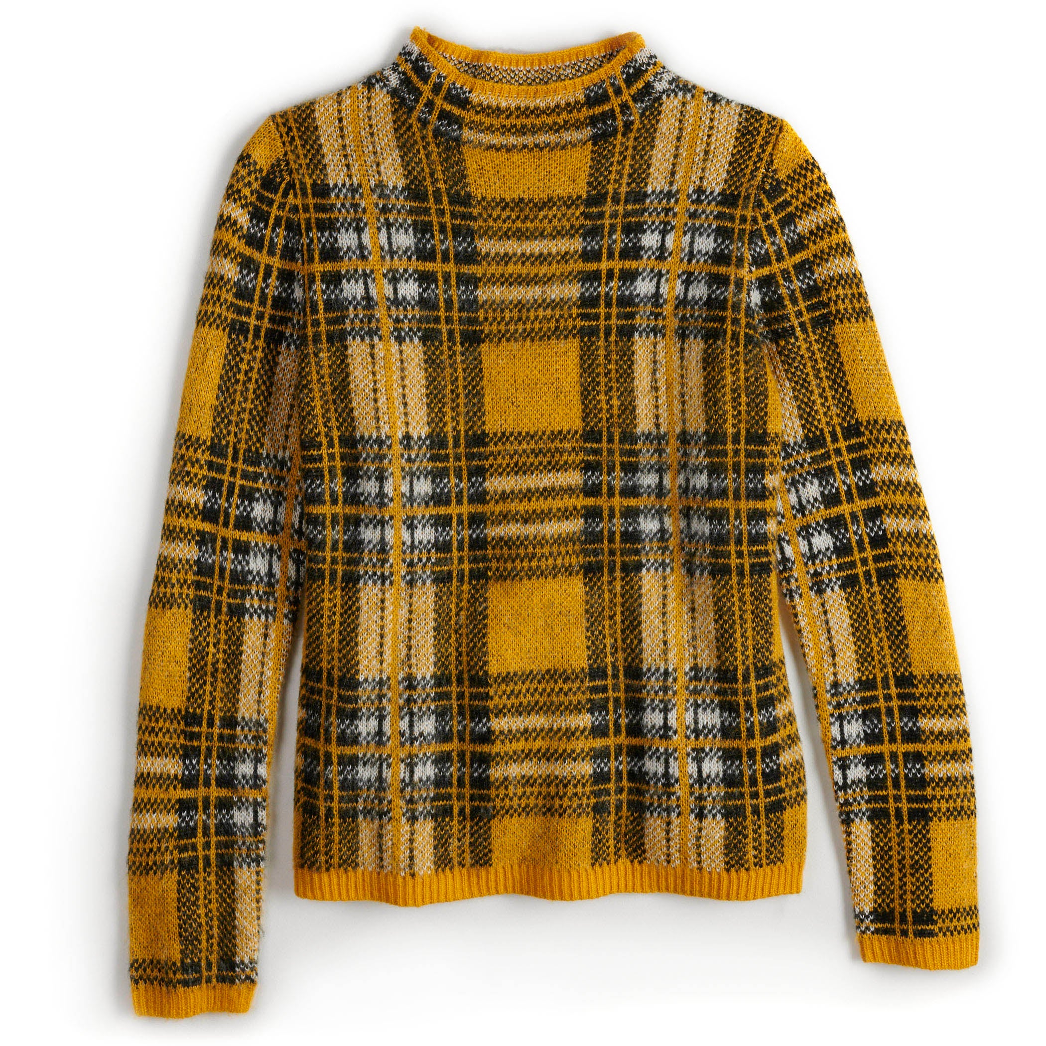 Apt. 9 x Cara Santana + Plaid Sweater