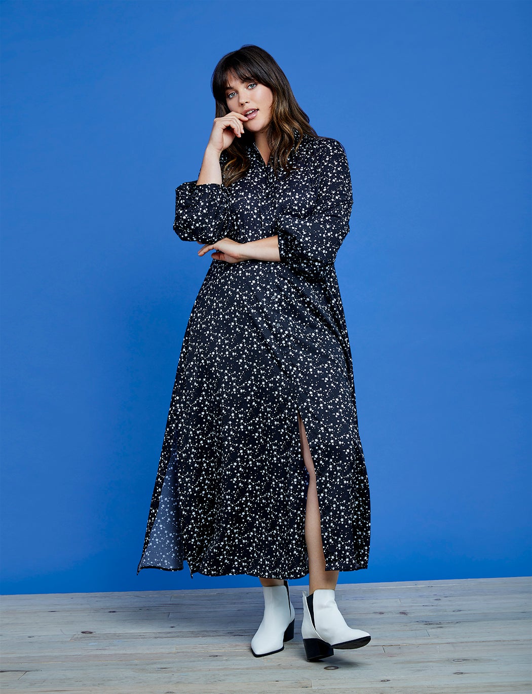 Maxi tops with deals side slits