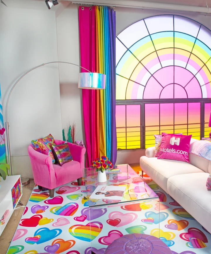 How To Book A Stay At The Lisa Frank Hotel Room