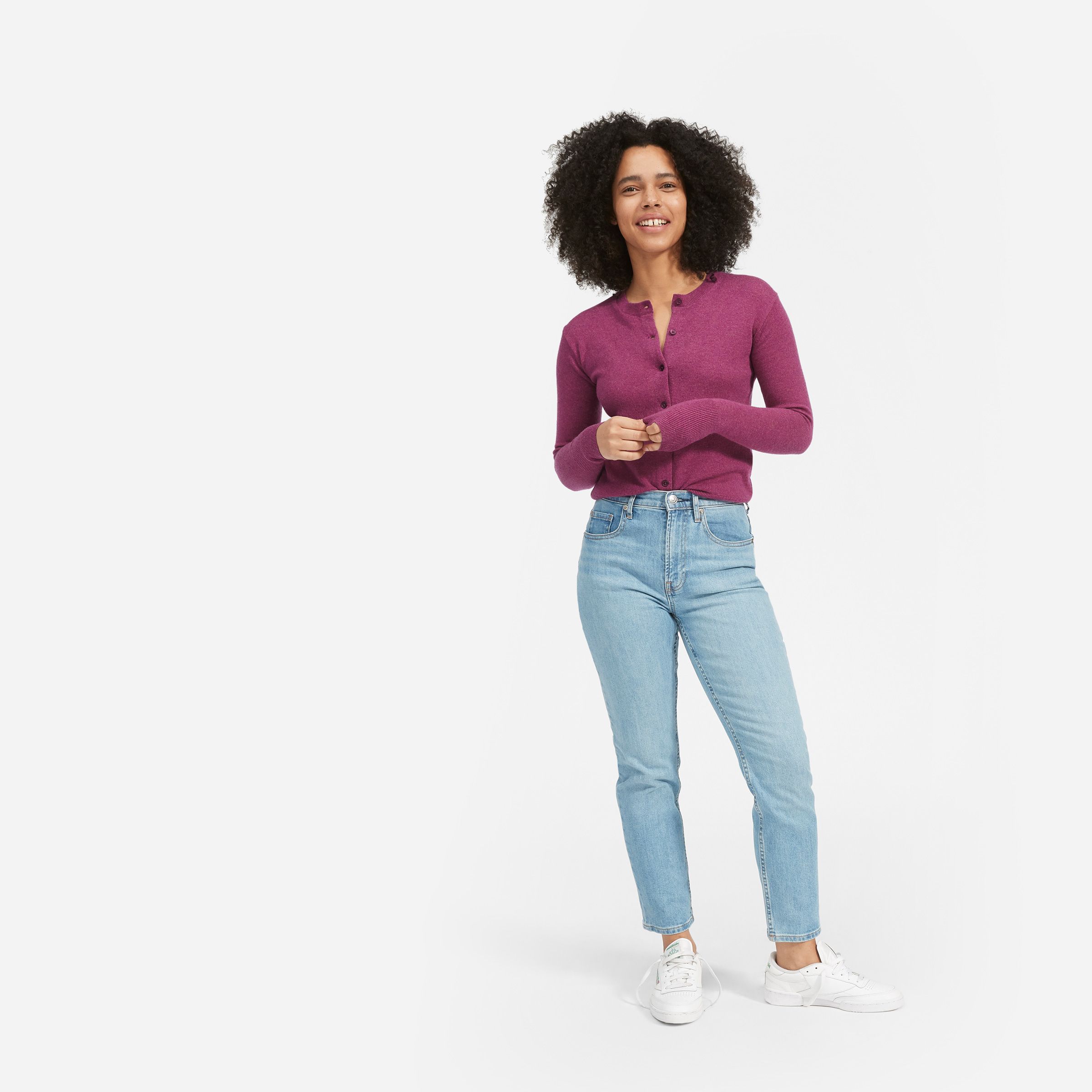 everlane cashmere cardigan
