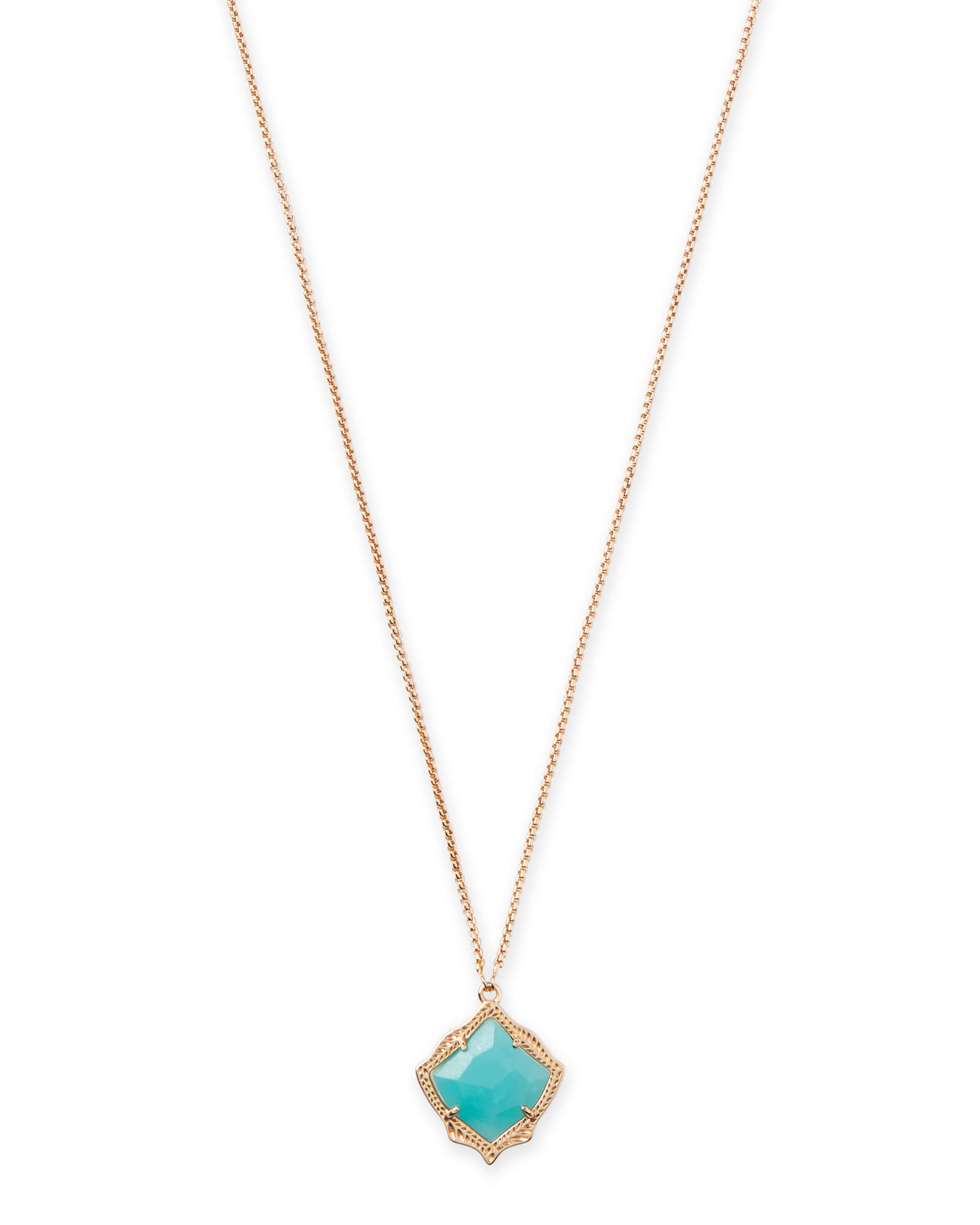 Statement Necklace Kendra Scott LONG Pendant Tassel Teal Abalone Shell -  Ruby Lane