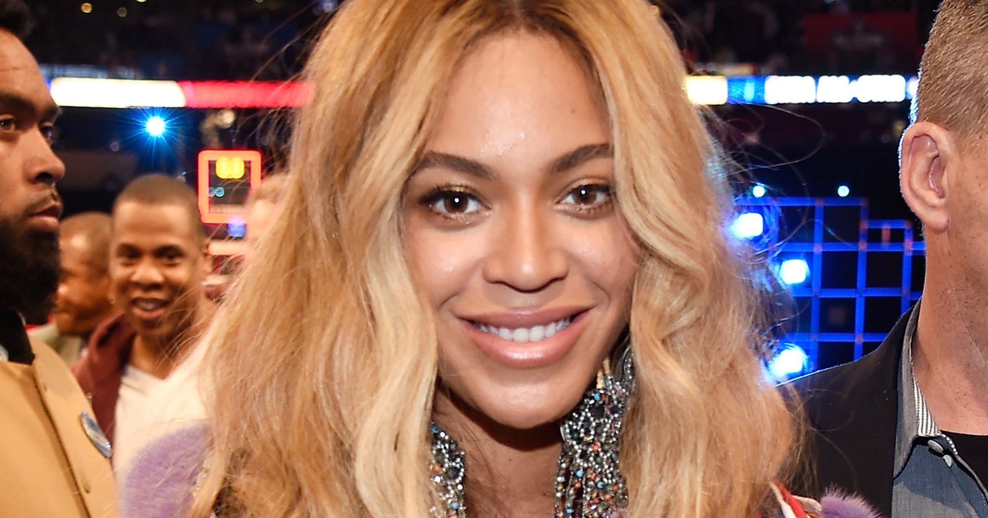 1. Beyonce's Iconic Big Blonde Hair - wide 5