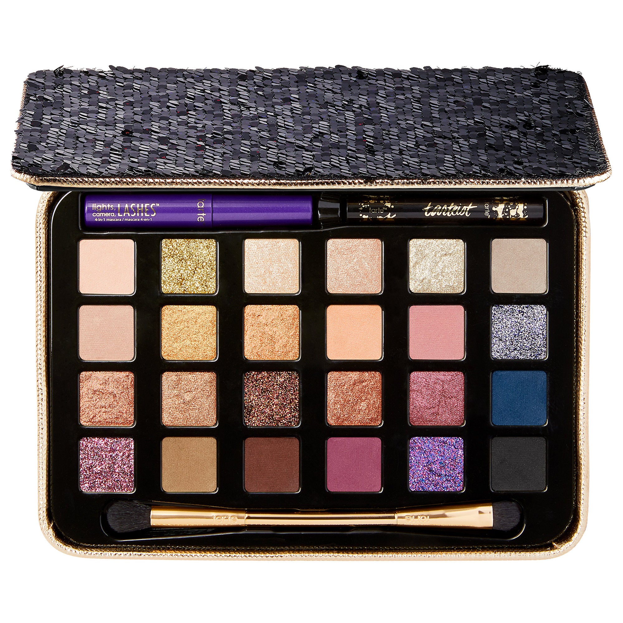 Tarte + holiday palettes/collections