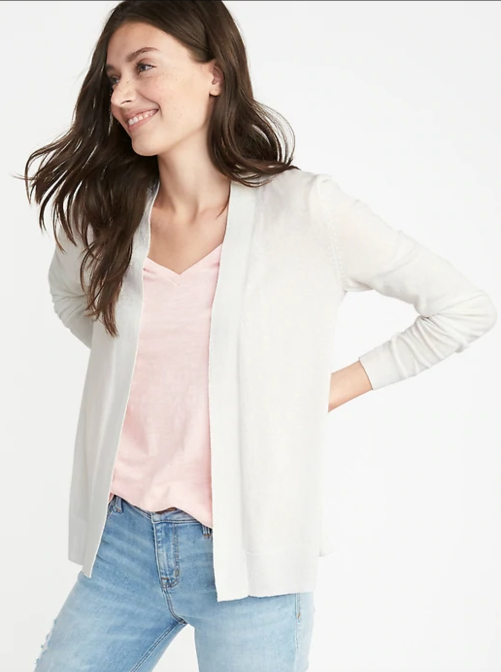 Old Navy Short Open Front Sweater for Women