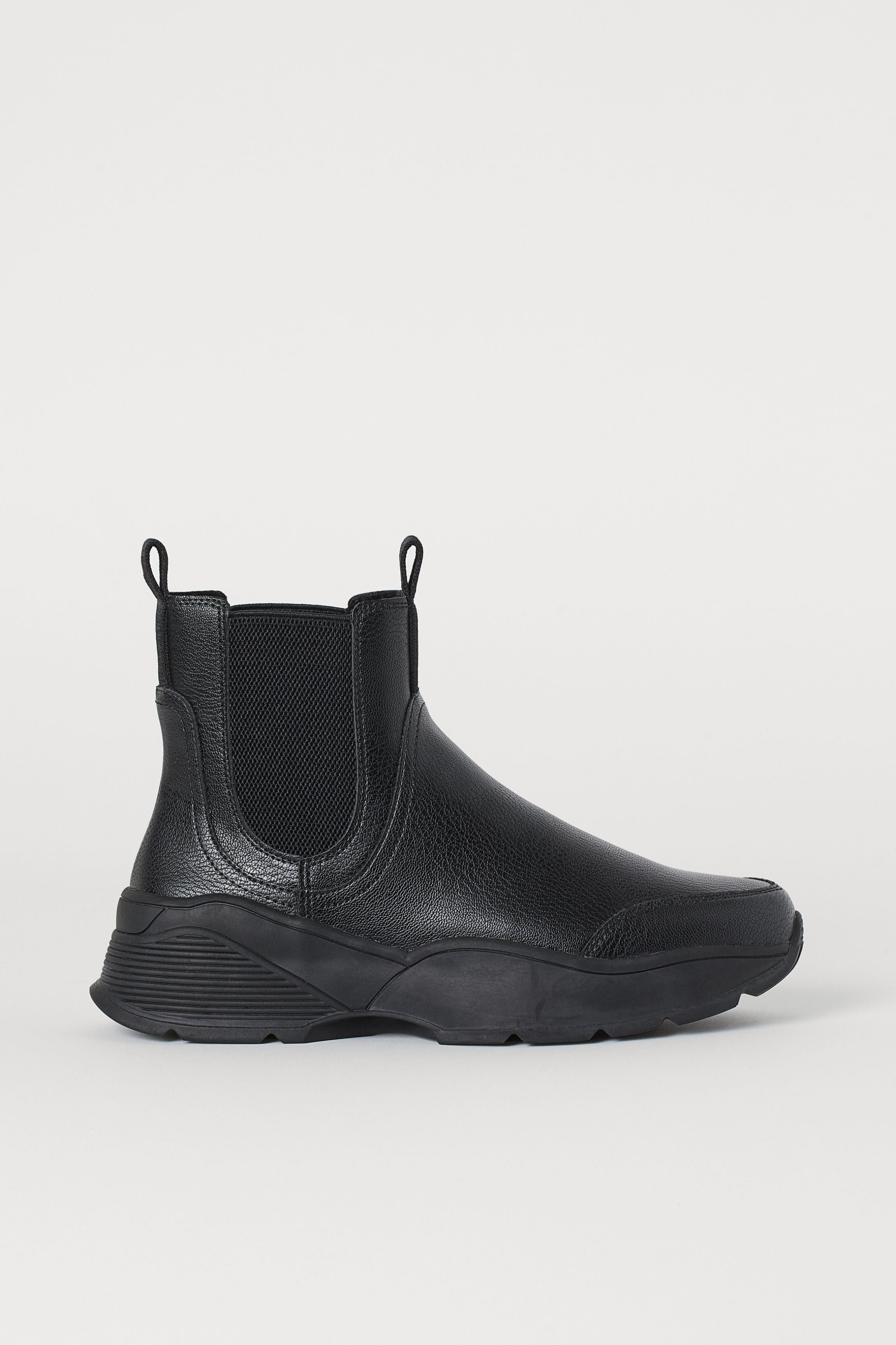 H&M + Warm Lined Chelsea Boots
