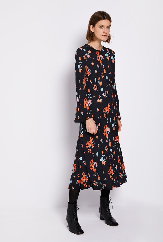 Ghost London + Daisy MAE Floral Black