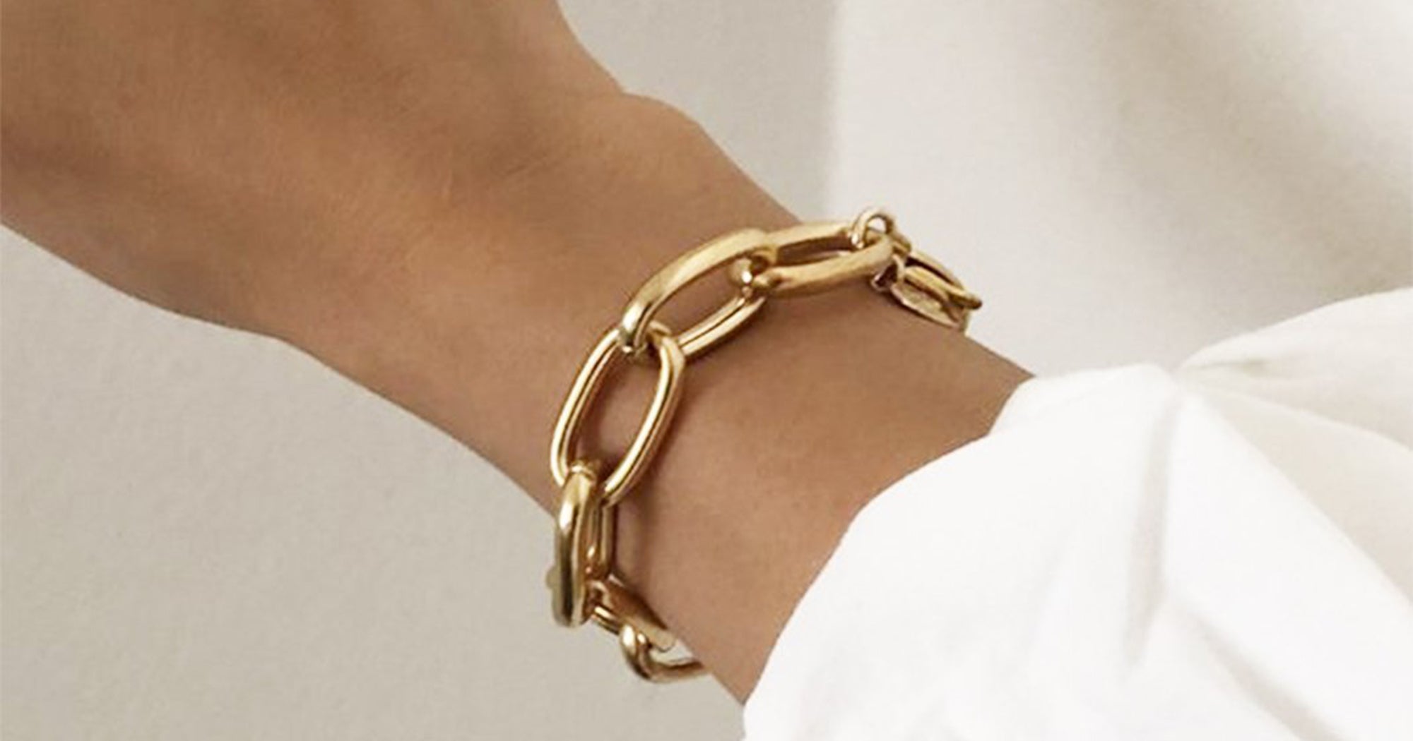 Chain Link Jewelry Trend; Oversize Chunky Women Styles