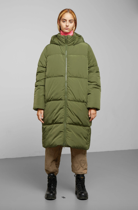 Weekday robin long puffer jacket discount