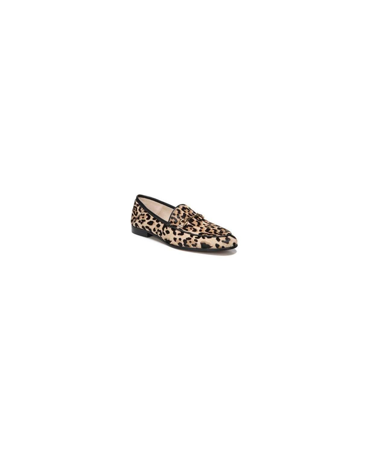 sam edelman loraine bit loafer leopard