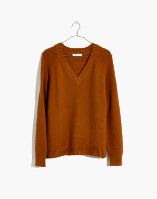 Madewell + Arden V-Neck Pullover Sweater