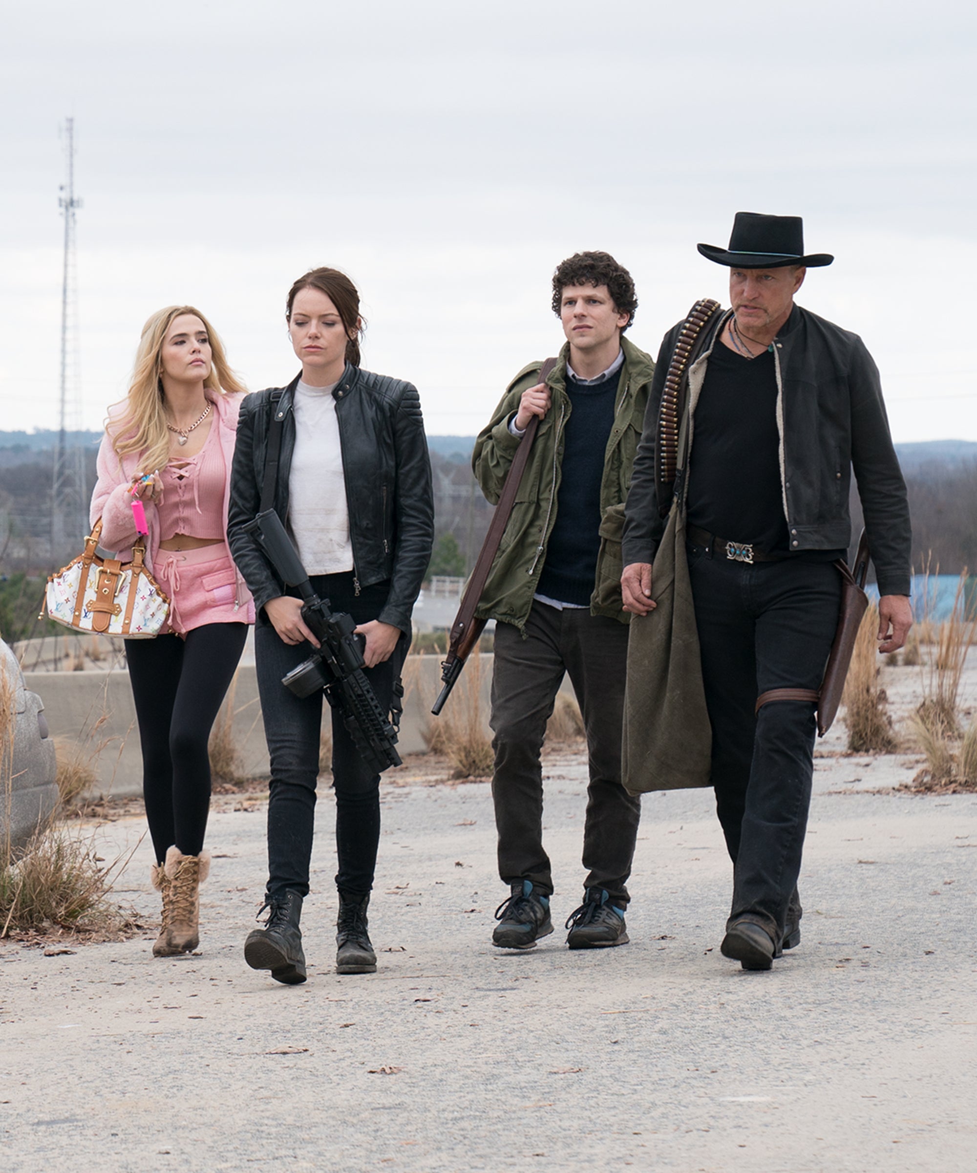 zombieland movie scene zombieland movie scene