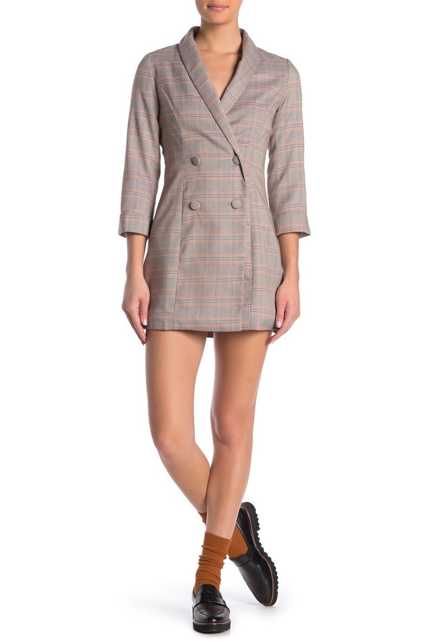 formal blazer dress