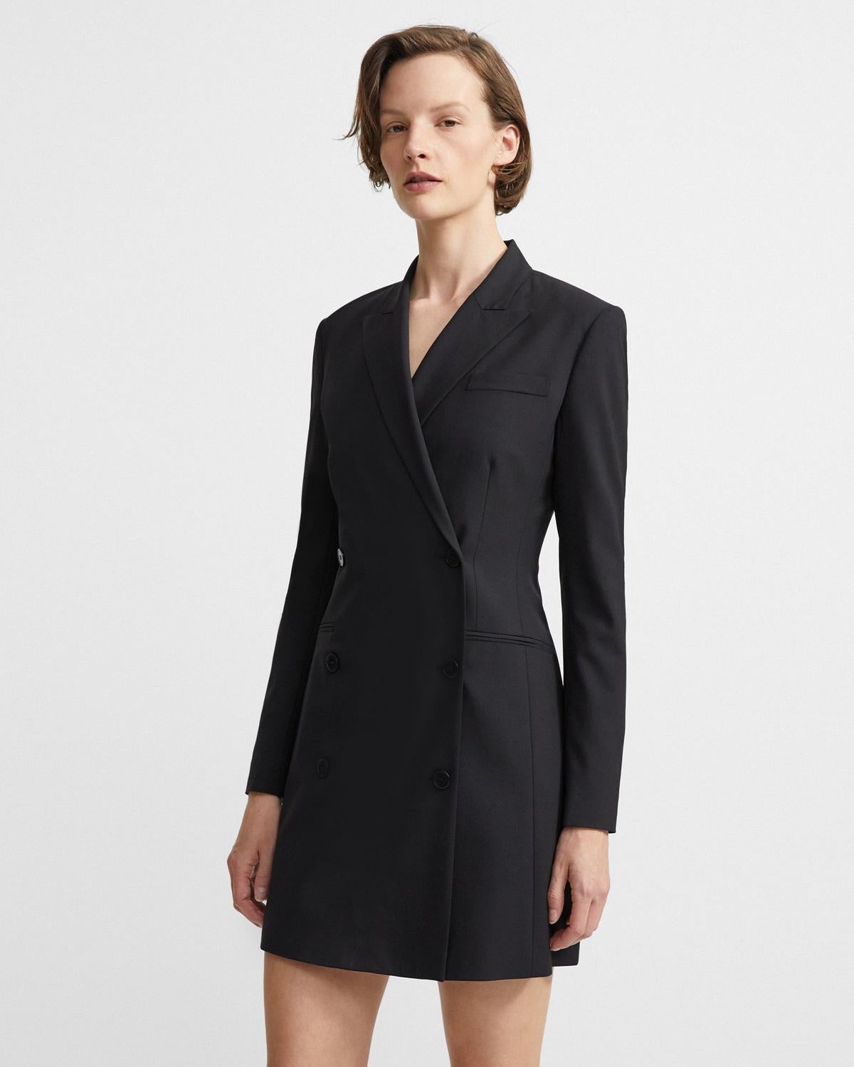 Theory good wool blazer clearance dress