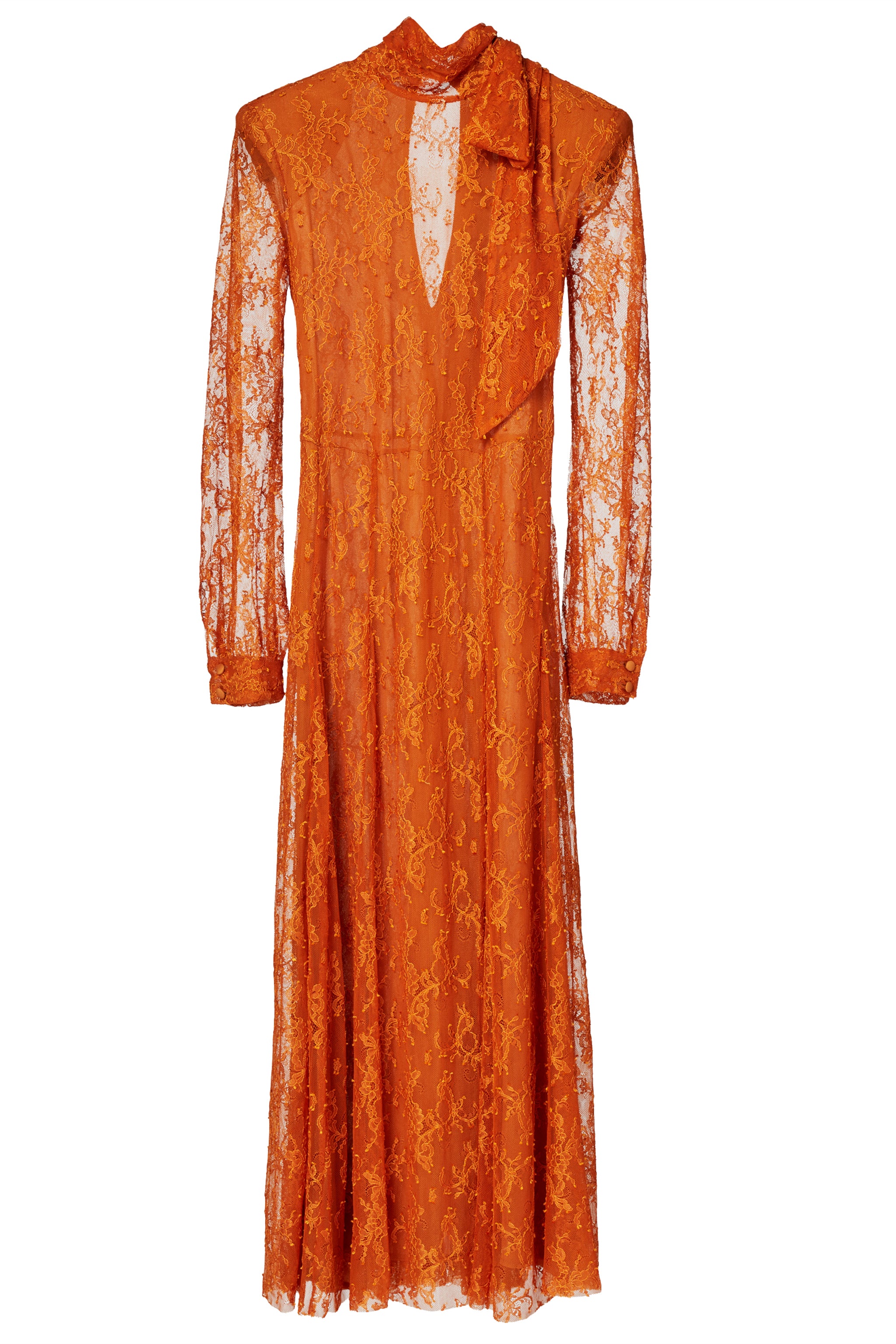 Zara Campaign + Lace Dress With Bow