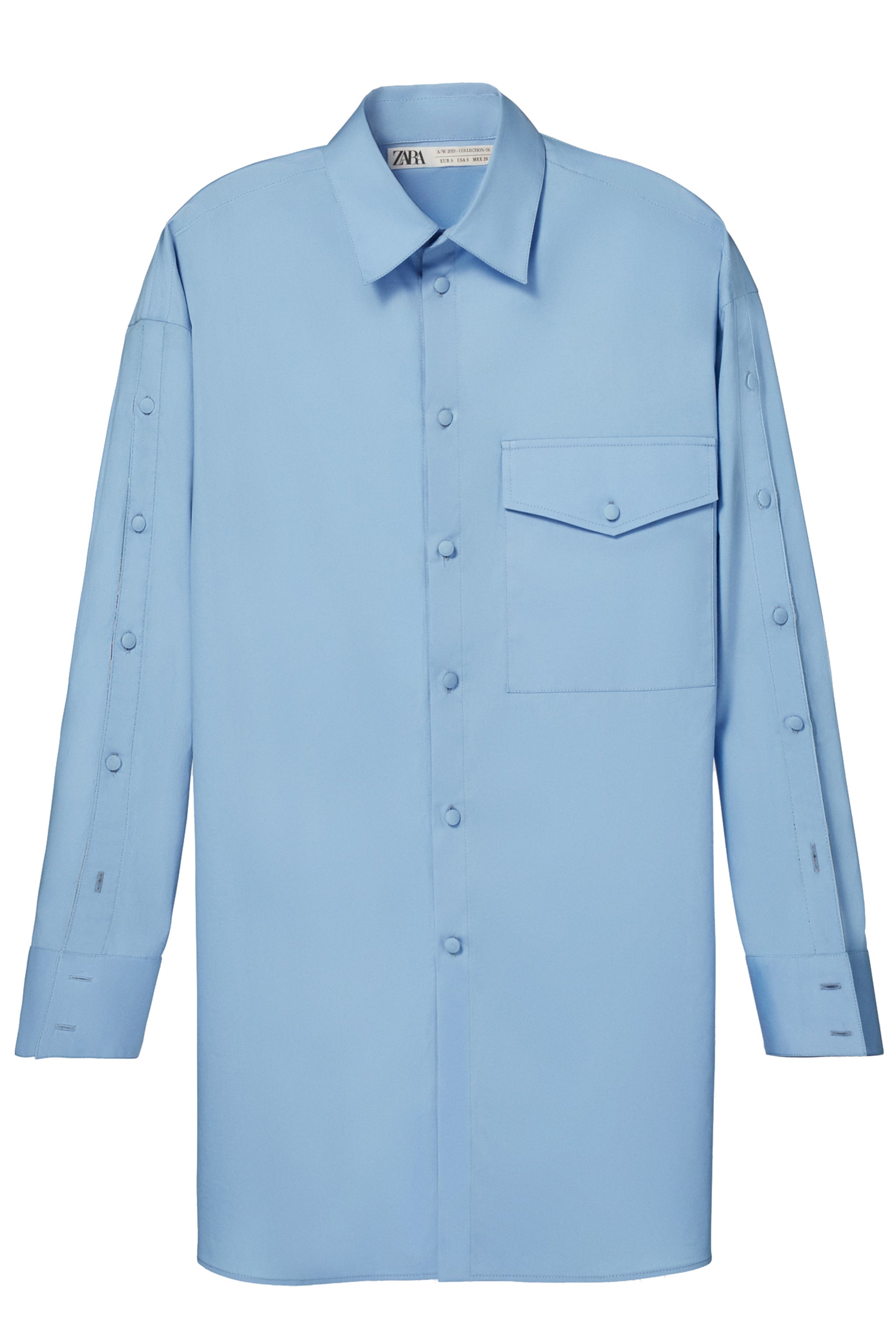 Zara Campaign + Oversized Shirt With Pockets