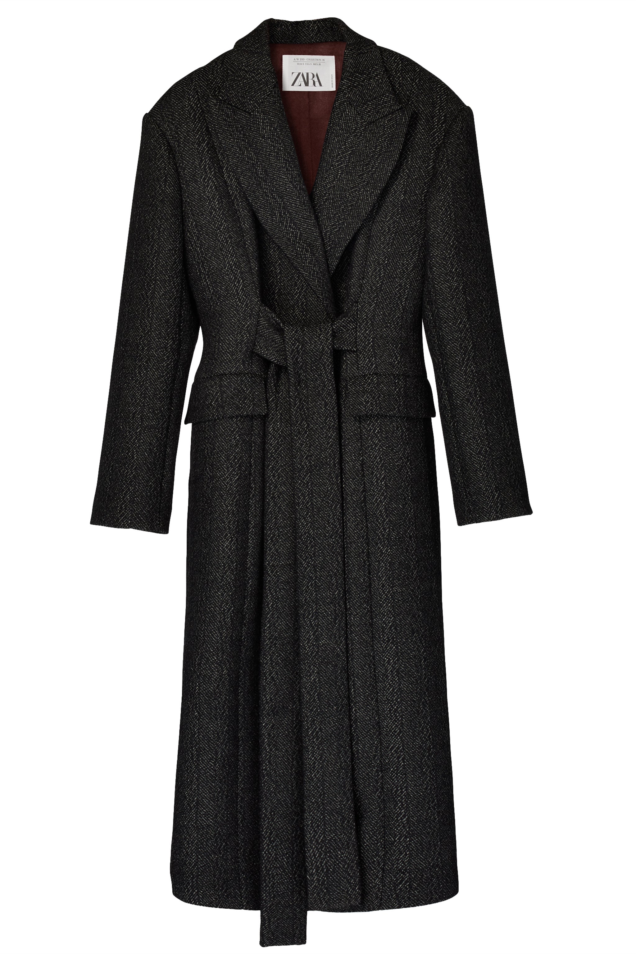 Zara Campaign + Belted Coat