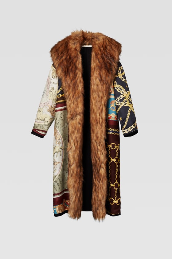 zara reversible fur jacket