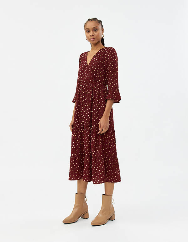 Farrow + Jacquette Spotted Dress