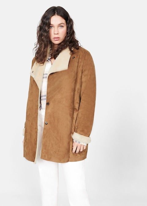 Violeta + Faux-fur lining coat