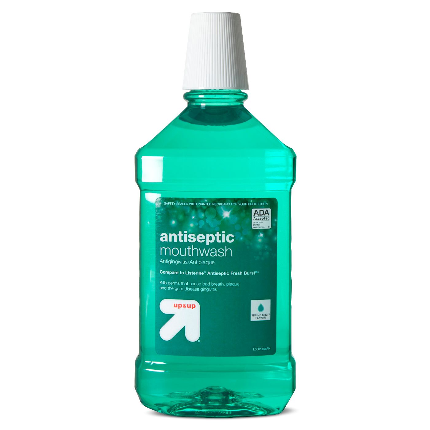 Up&Up + Antiseptic Mouthwash Green Mint 50.7 fl oz