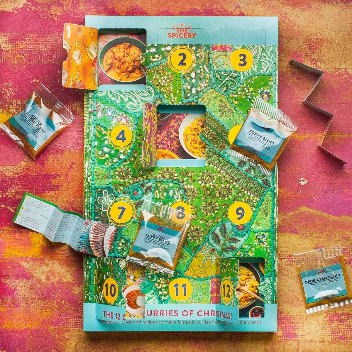 The Spicery + The 12 Curries of Christmas Advent Calendar
