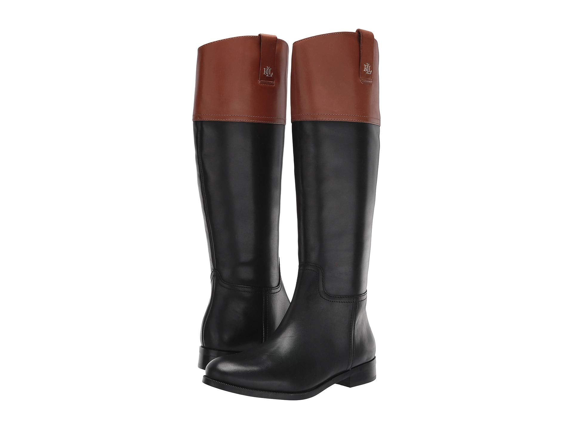 ralph lauren knee high boots