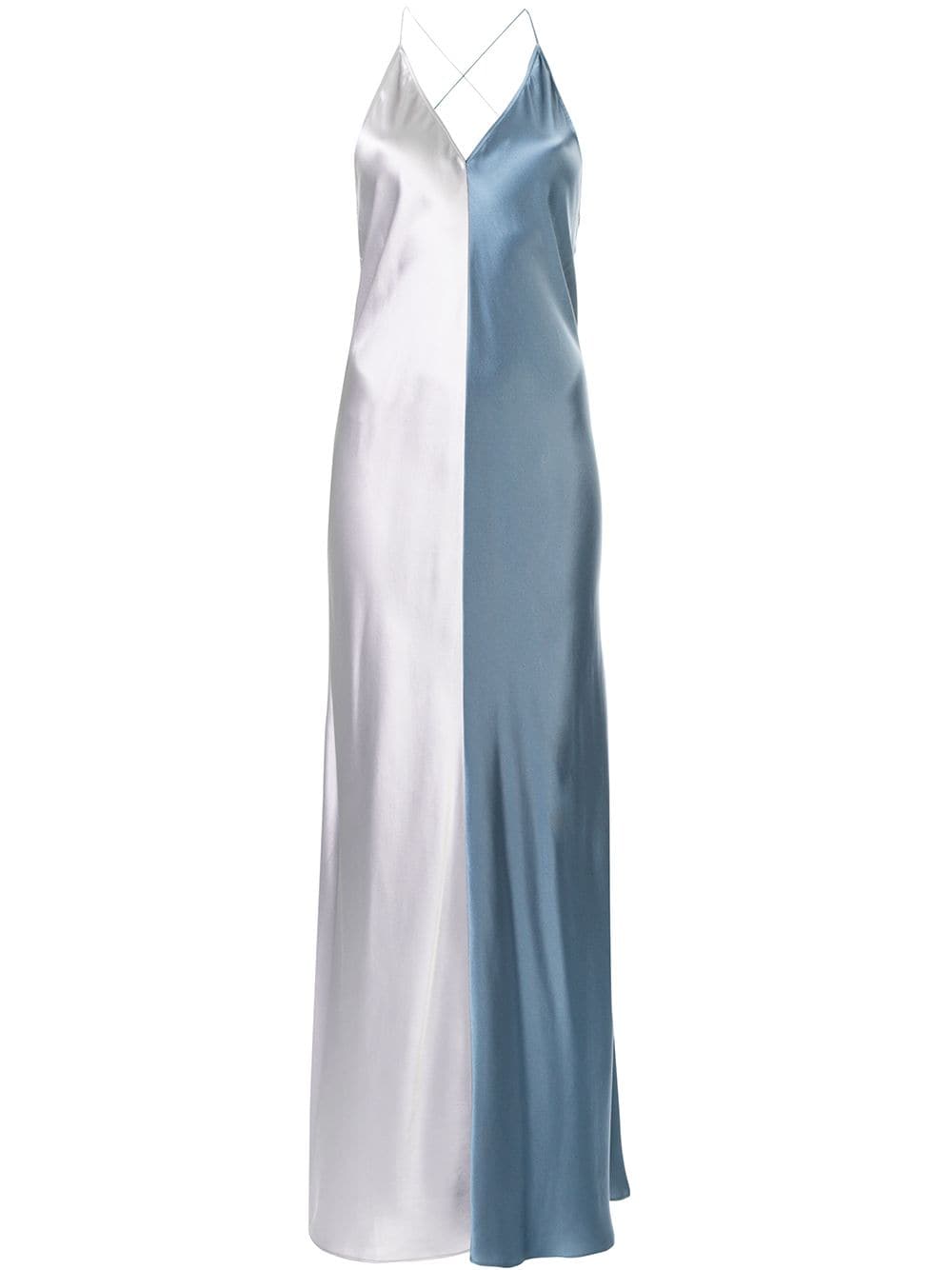 Lee Mathews Sierra Two Tone Slip Dress