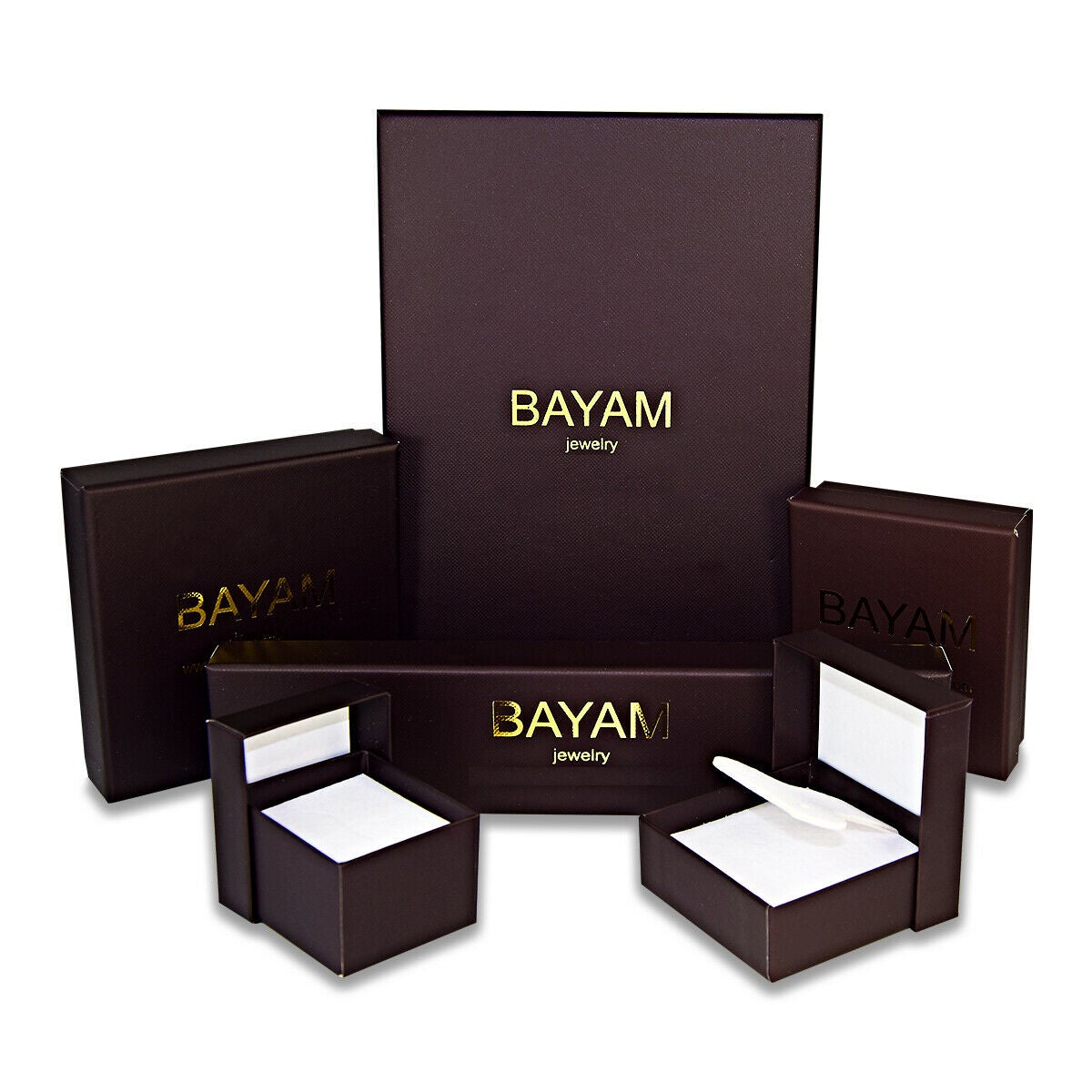 Bayam Jewelry 10K Yellow Gold Ball Pendant