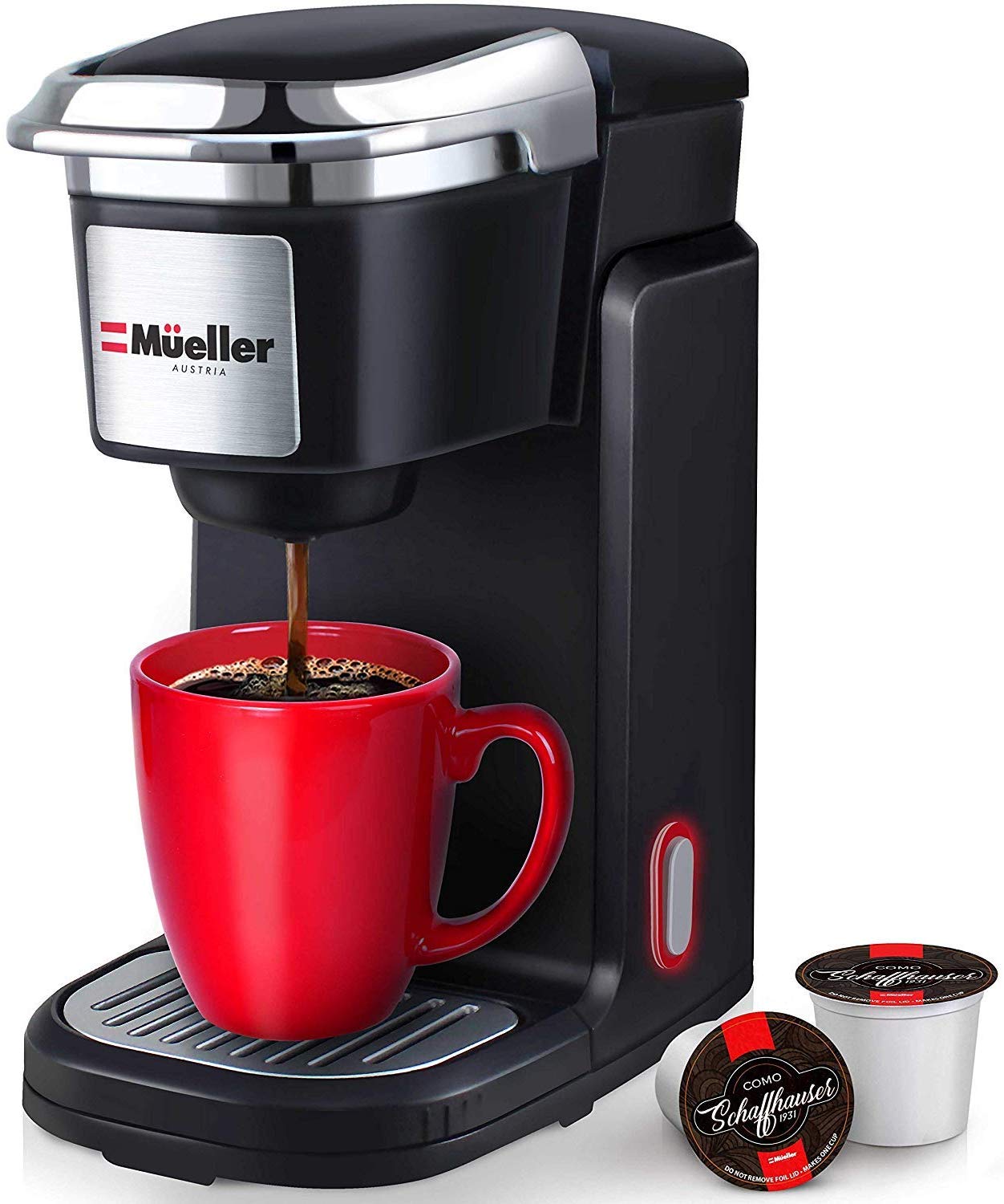 Mueller Austria + Barista Pro Single Serve Brewer 10oz Coffee Maker
