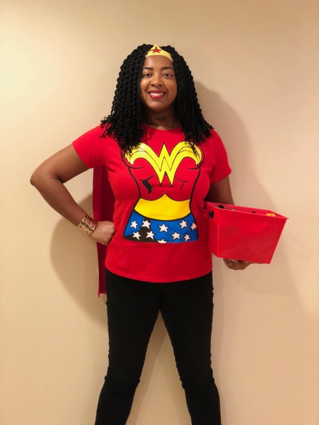 diy wonder woman costume plus size