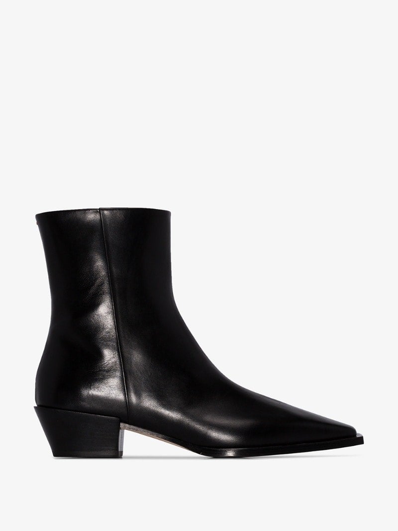 aeydē + Leather Ankle Boots