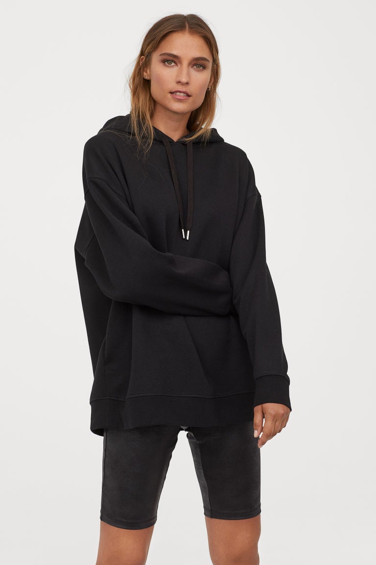 H&M + Oversized Hooded Sweatshirt