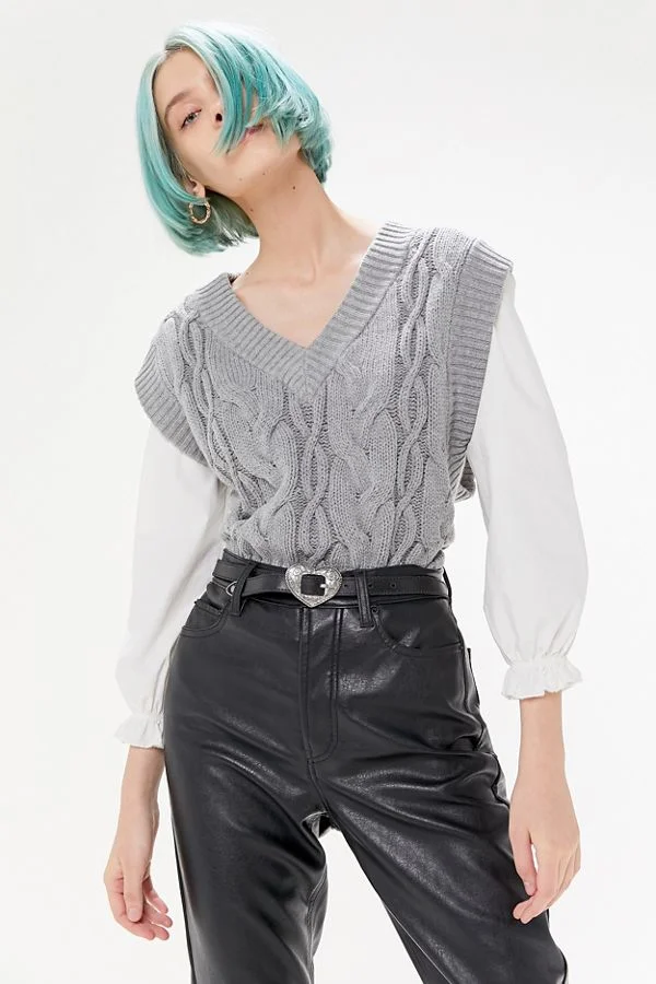 We’re Calling It Sweater Vests Are Officially Back Sweater Vests,