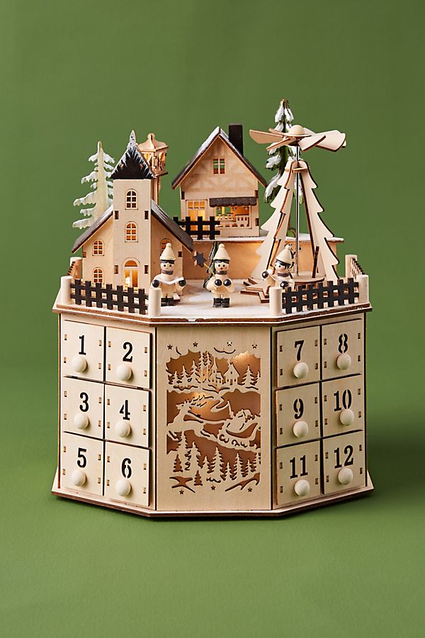 Anthropologie + Village Advent Calendar