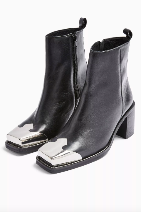 topshop square toe boots