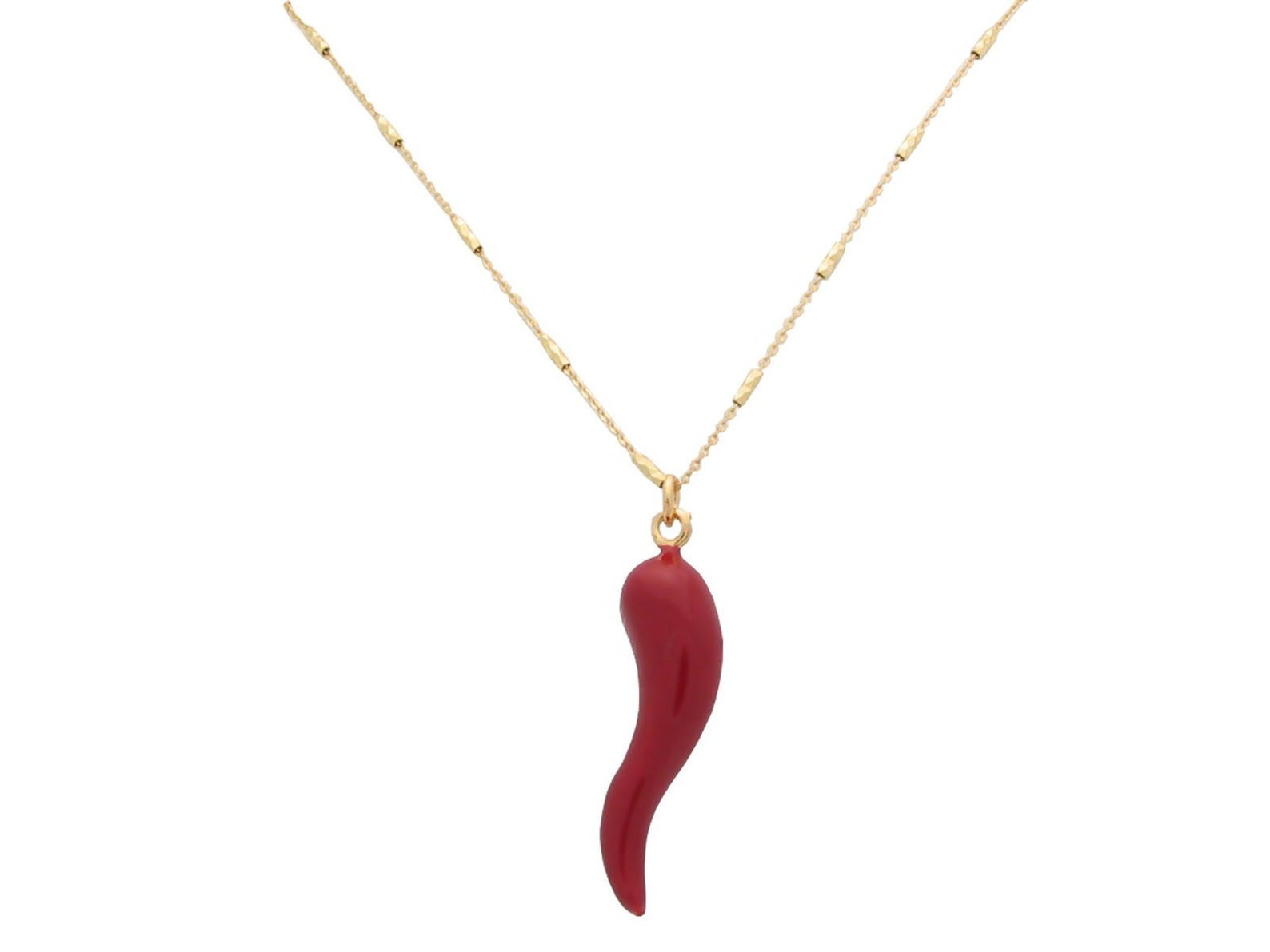 Italian horn necklace meaning deals