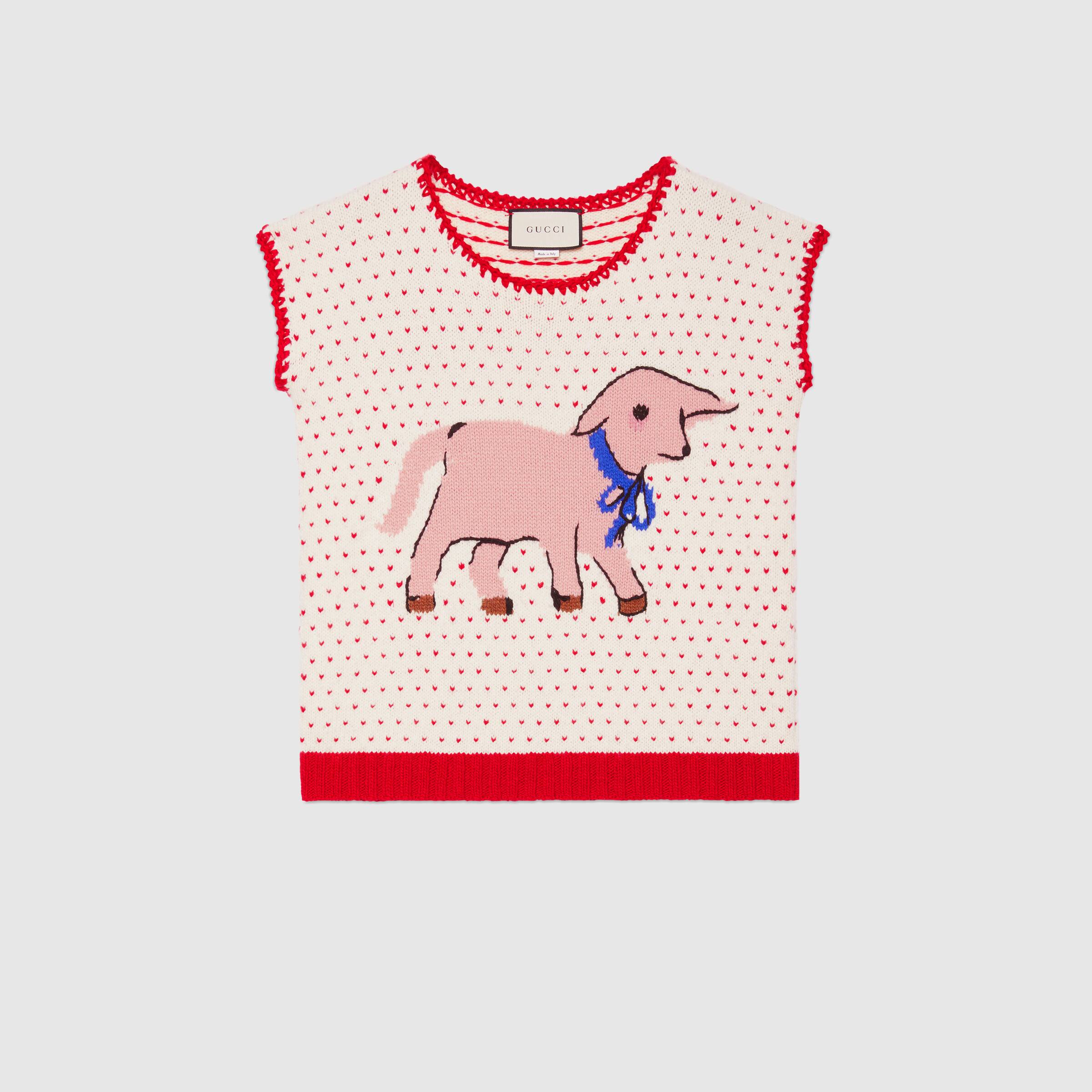 Gucci best sale lamb sweater