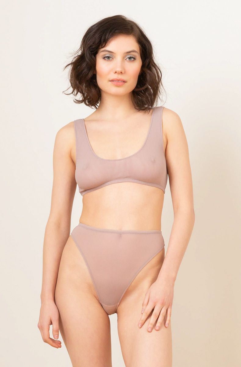 tulle bralette