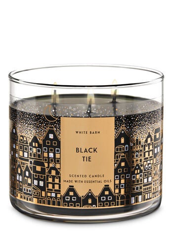 Bath & Body Works Accents | Bath and Body Works|Black Teakwood 3-Wick Candle | Color: Black | Size: Os | Cafoxfinds's Closet