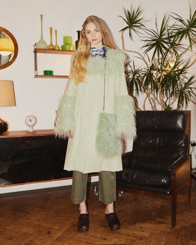 House of sunny green coat sale