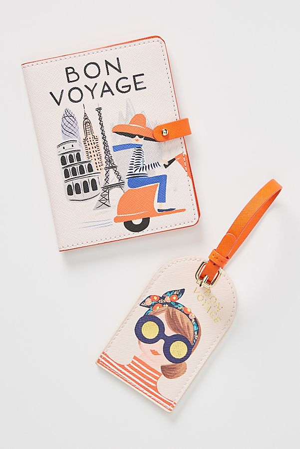 Rifle Paper Company Bon Voyage Travel Wallet