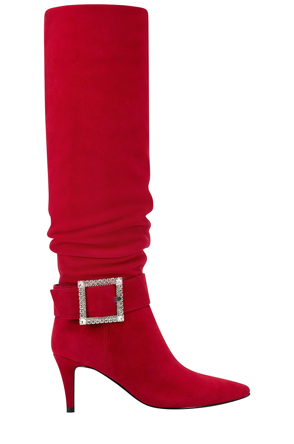 Marc fisher red booties hot sale