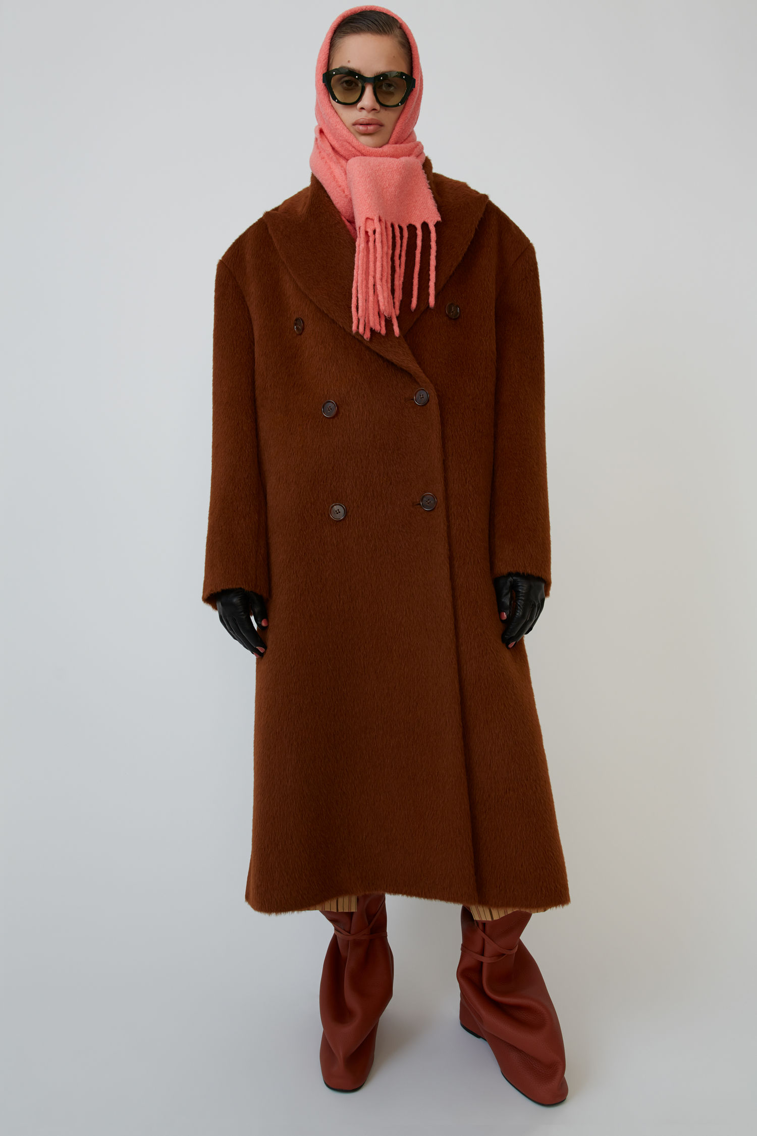 acne single breasted coat