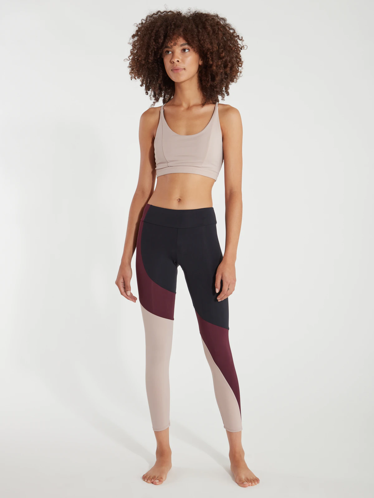 Onzie + Asymmetrical Block Leggings