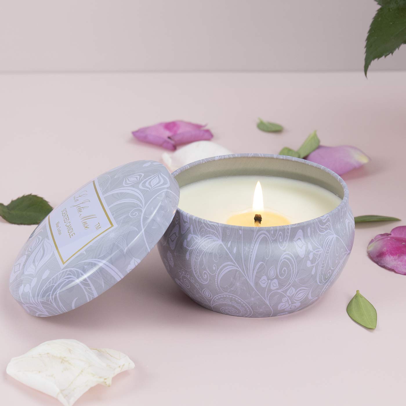 La Jolie Muse + Essential Oil Stress Relief Candle