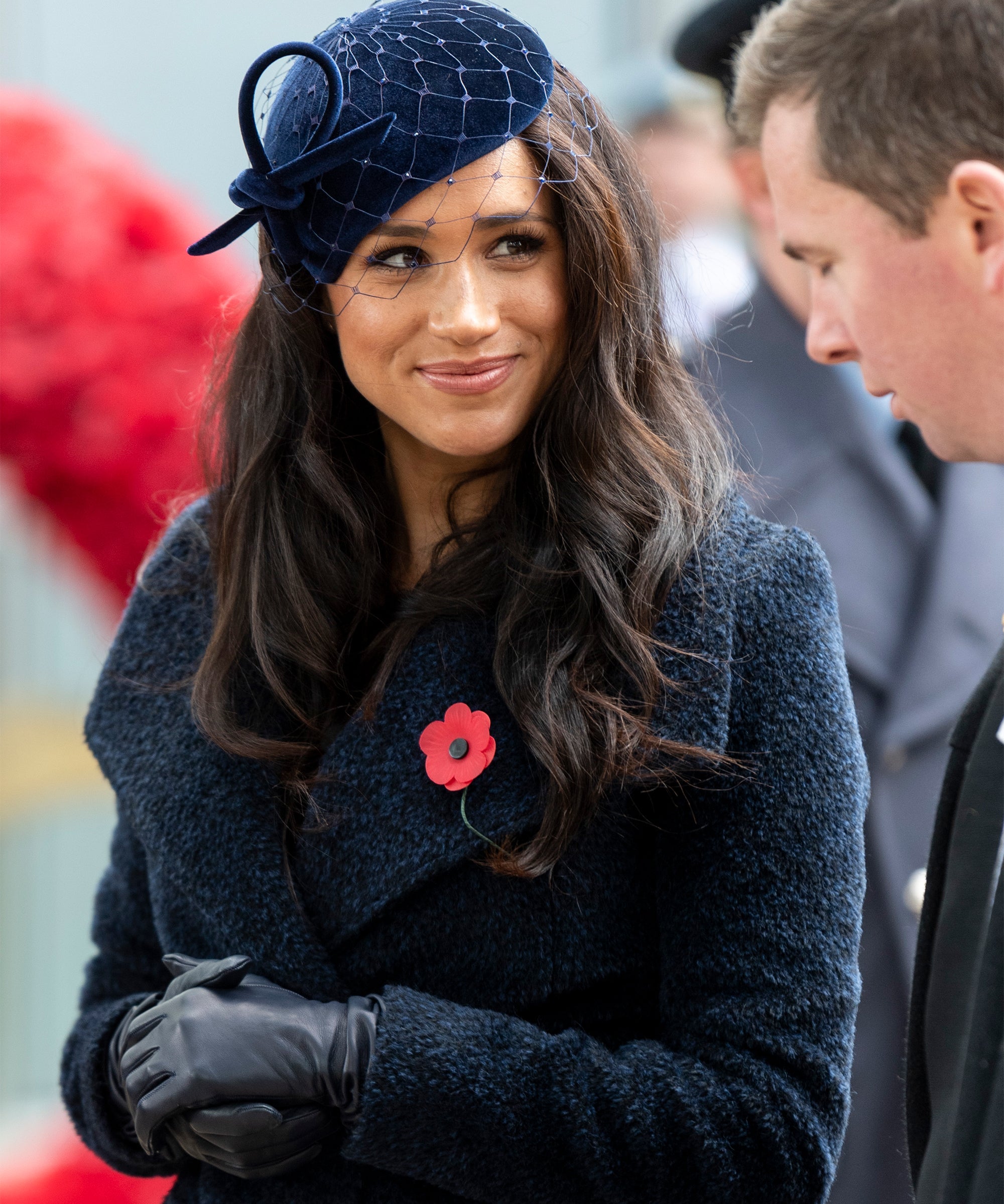 Meghan Markle Debuts Fall Haircut For Remembrance Day Meghan Markle Debuts Fall Haircut For Remembrance Day