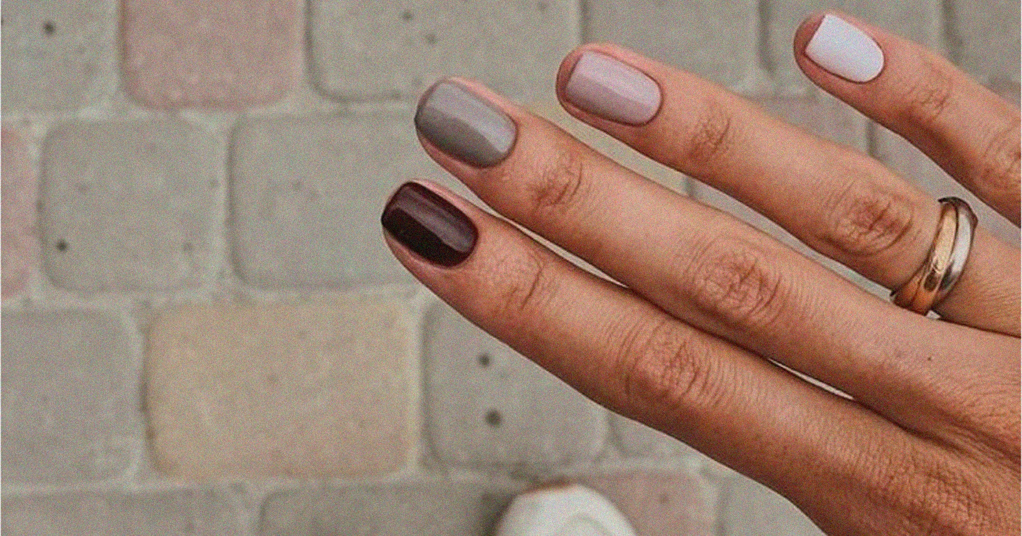 brown nail color 2024